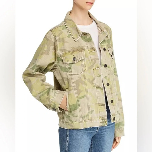 One Teaspoon
Bandits Camo & Leopard Print Denim Jacket - Picture 1 of 10